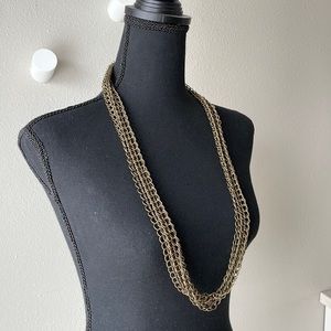 Metal Chain Link Necklace